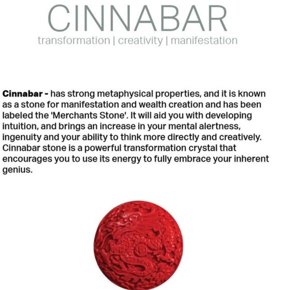 CINNABAR ELEPHANT Handmade Semi Precious 8mm Gemstone 108 Bead Mala Neck… - Picture 16 of 16